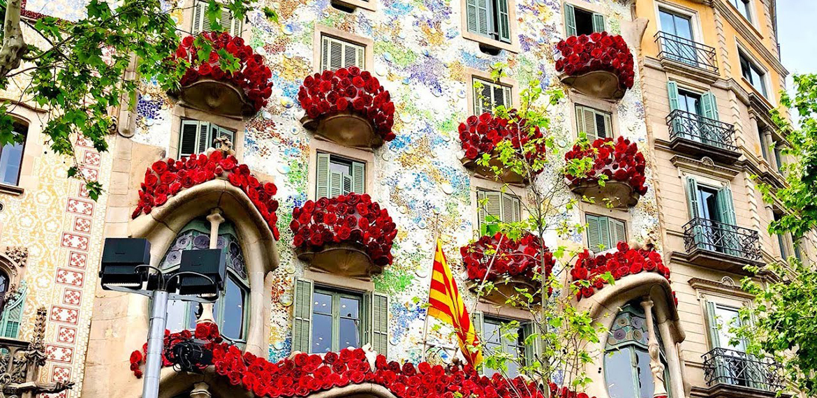 Sant Jordi, un olor y un sabor