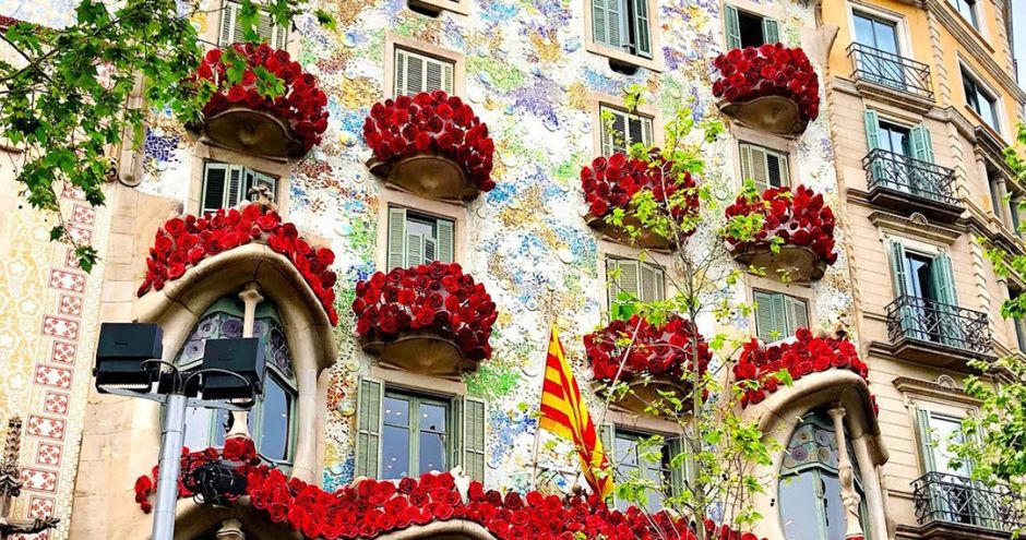 Sant Jordi, un olor y un sabor